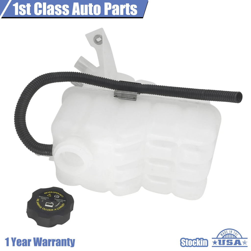 Coolant Overflow Tank with Cap for Silverado Sierra (2003-2007)