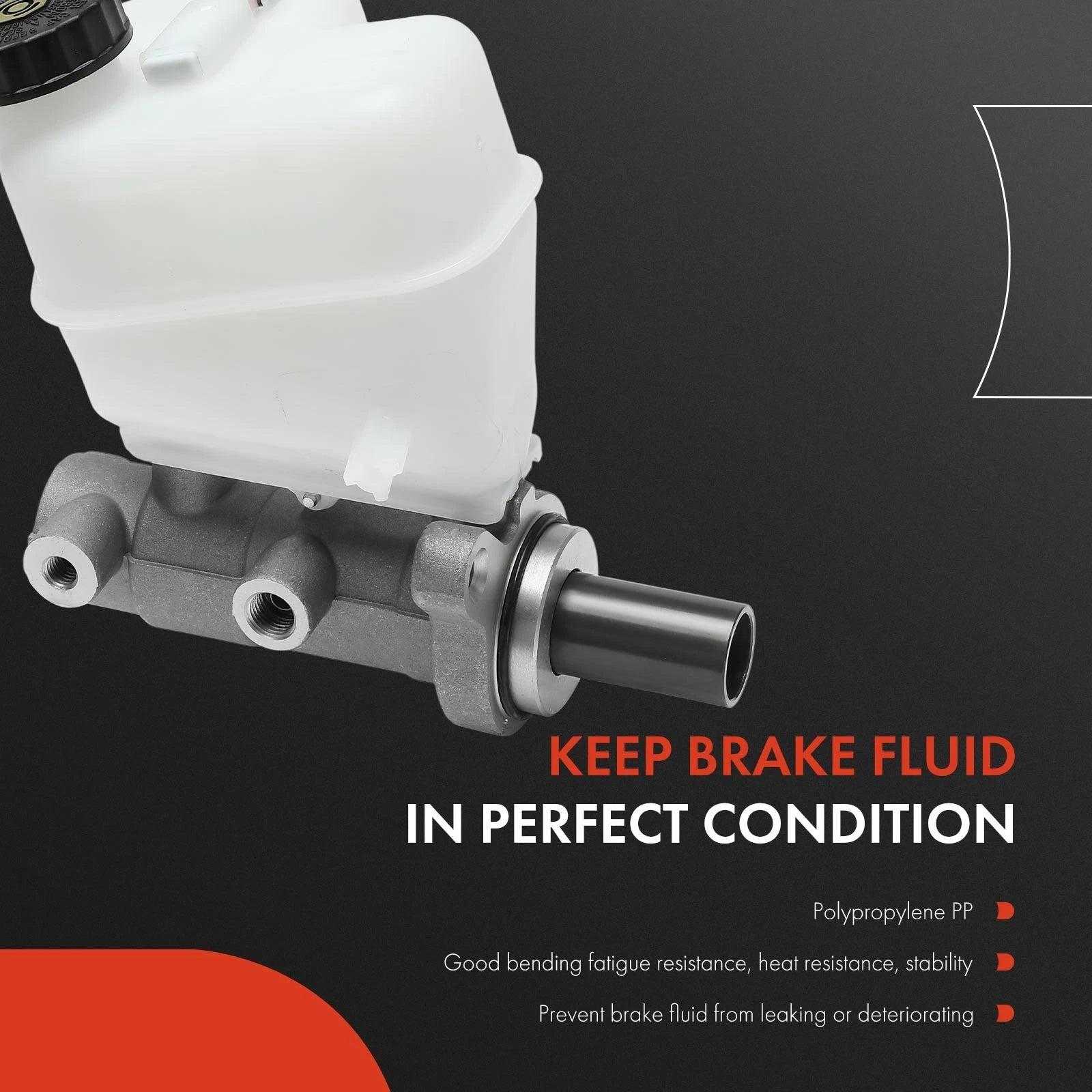 Brake Master Cylinder with Reservoir & Sensor for Ford Ranger (2019–2023)