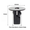 Screw Grommet Trim Clip for Toyota