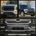 Front Bumper Cover Lower Grille Trim Panel for Ford F150 (2021–2023)