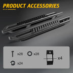 Side Steps Nerf Bars for Jeep Wrangler JK 2 Door (2007–2018)