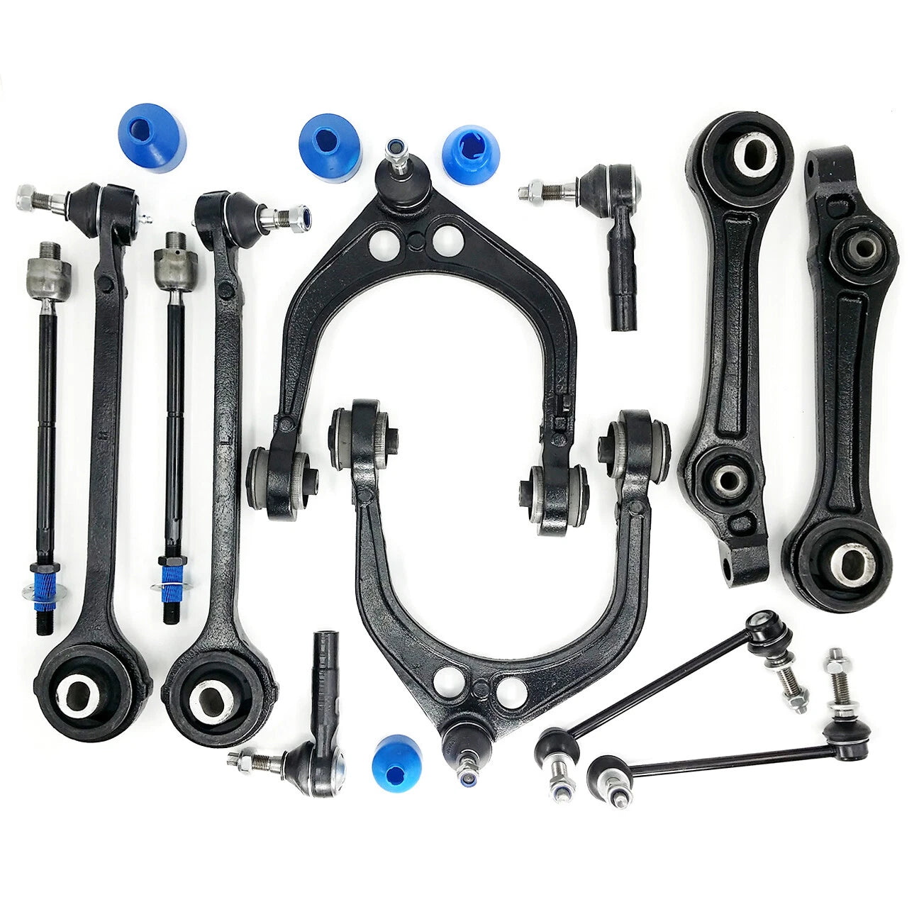 Set of 12 Control Arm Ball Joints Sway Bar Links for Dodge Charger Magnum (2005–2010)