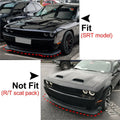 Front Bumper Lip Splitter for Dodge Challenger SRT Hellcat (2015–2020)