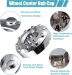 2X Wheel Center Hub Caps for Ford F450 F550 Super Duty (2005–2017)