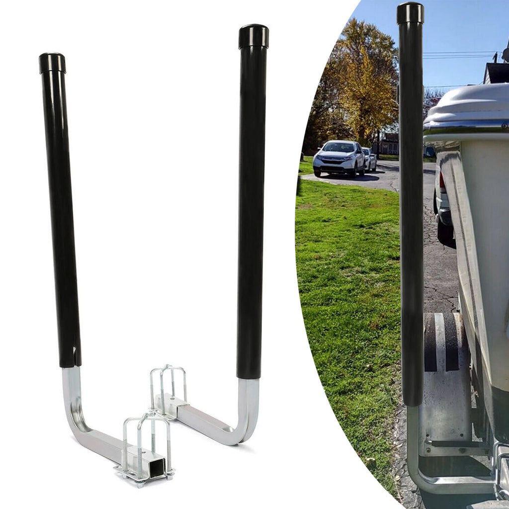 Pair of 40" Guide On Posts with PVC Poles for Boat Trailer (Sailboat)