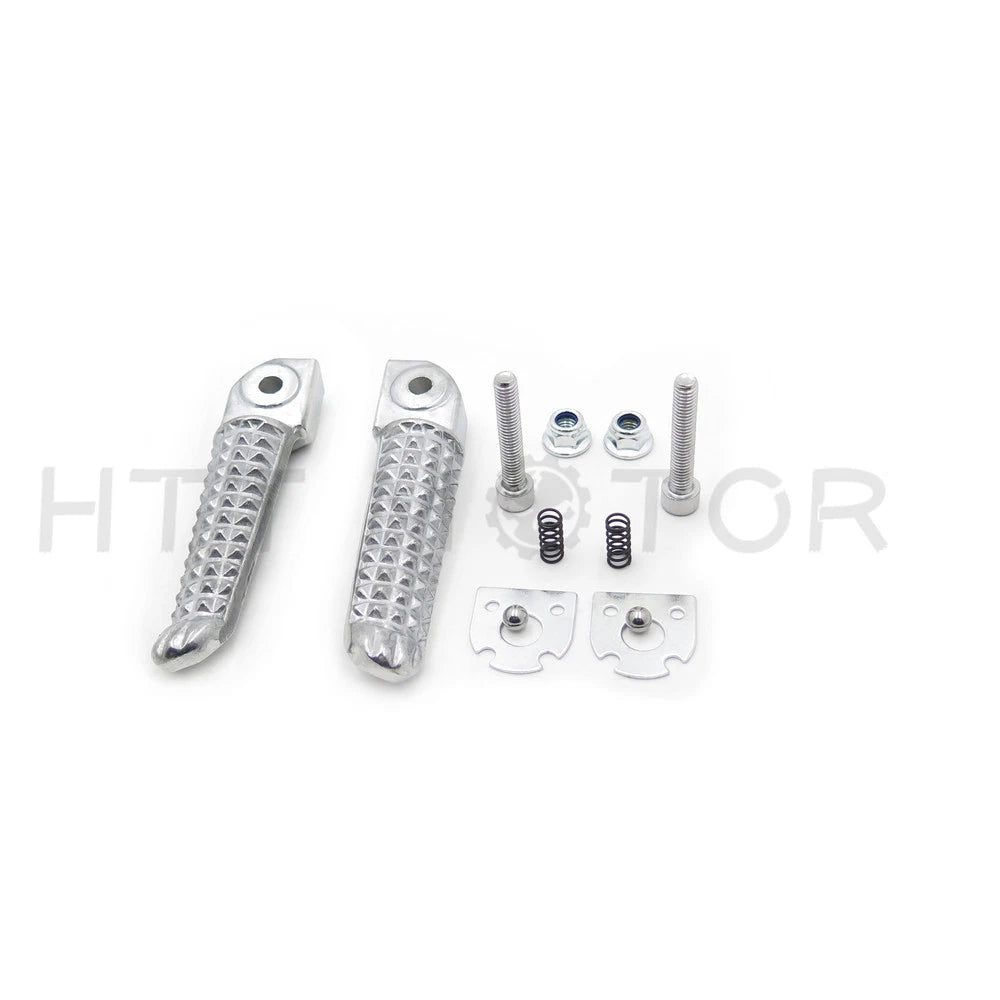 Silver Rear Foot Peg Footrest for Yamaha YZF R1 (2002–2012)