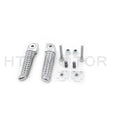Silver Rear Foot Peg Footrest for Yamaha YZF R1 (2002–2012)