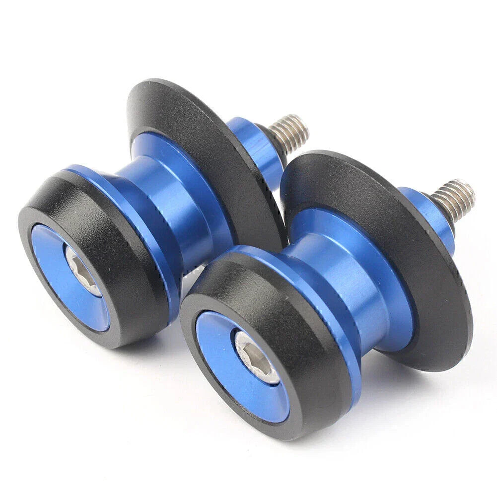 6mm Blue Swing Arm Spool Slider for Yamaha YZF R1 R3 R6 MT-09 MT-10
