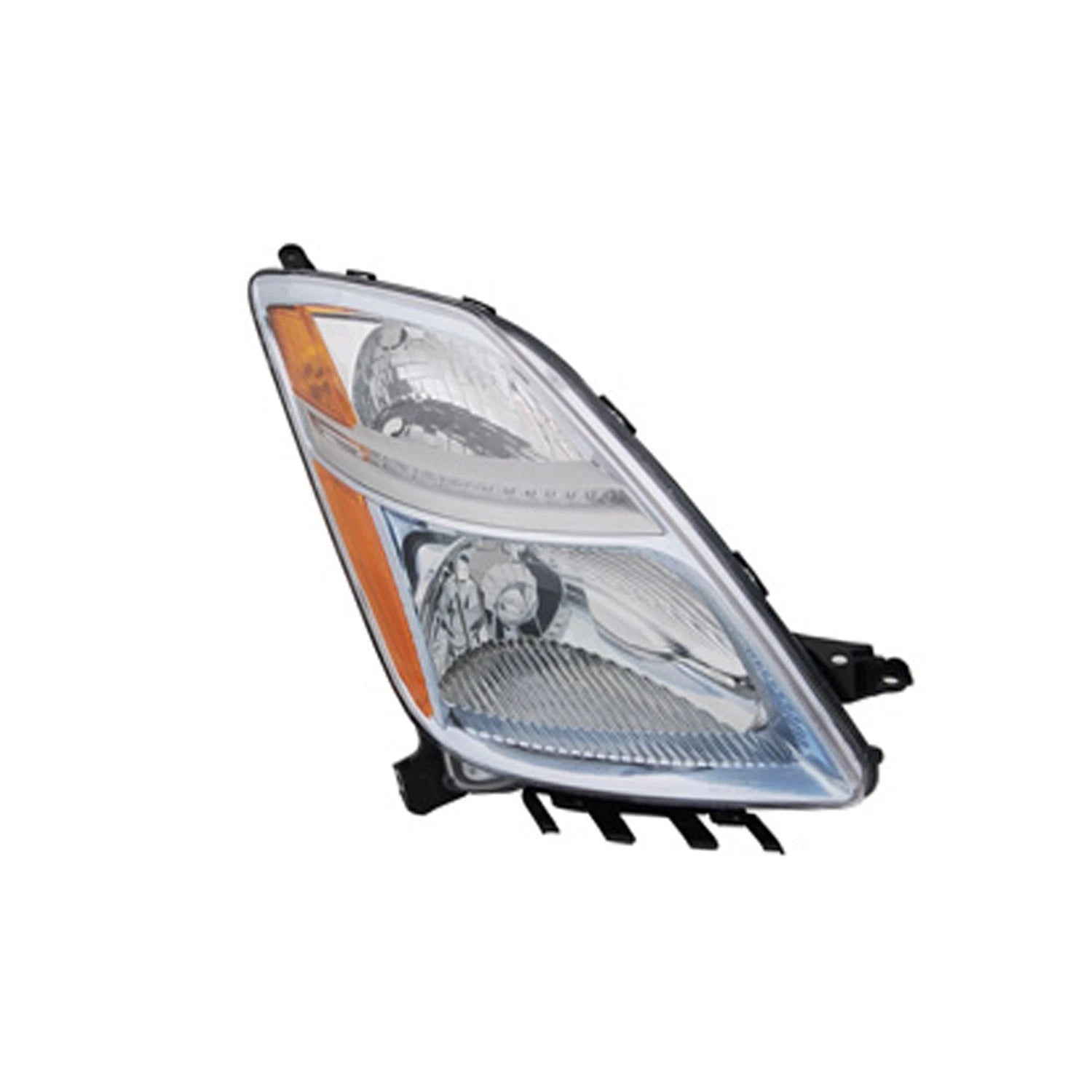 Passenger Side Halogen Headlight Lens Housing for Toyota Prius (2006–2009)