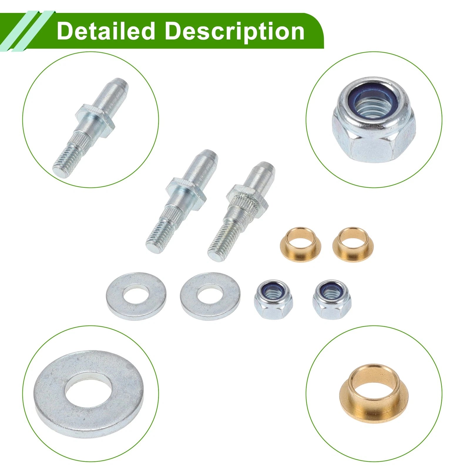 Door Hinge Pin & Bushing Kit for GMC Chevy Avalanche Sierra (2002–2013)