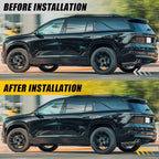 Set of 4 Smoke Vinyl Overlay Side Markers for Chevrolet Traverse (2024)