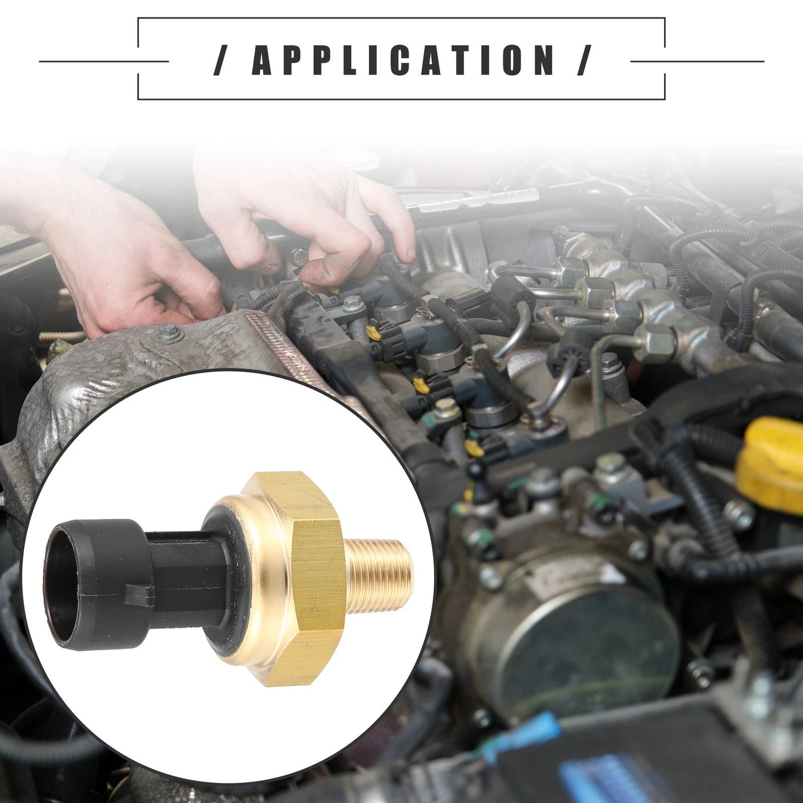 Exhaust Back Pressure Sensor EBP for Ford F-350 Super Duty (2003–2007)