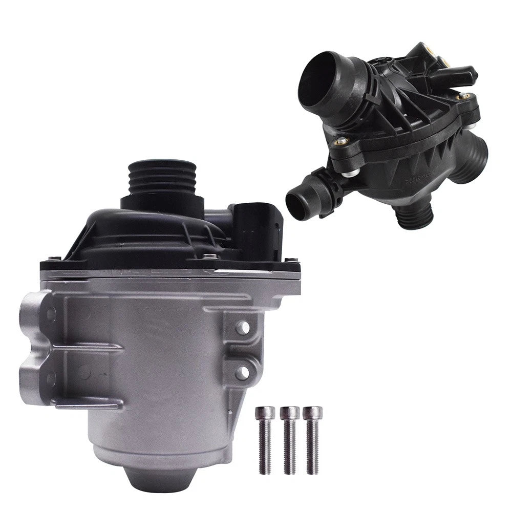 Electric Water Pump with Thermostat for BMW E60 E82 335i X1 X3 X5 (2007–2013)