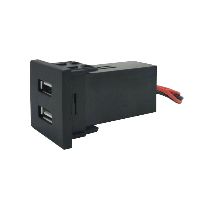 LED USB-A 5V 2.1A Fast Charger Upgrade Kit for Transporter T5 (2003–2010)