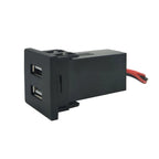 LED USB-A 5V 2.1A Fast Charger Upgrade Kit for Transporter T5 (2003–2010)