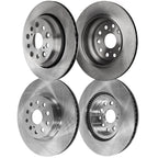 Disc Brake Rotors Set for Lexus LS460 (2007–2017) 4-Wheel Cast Iron