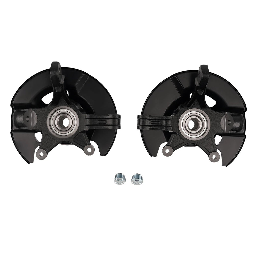 2x Front Steering Knuckle with Wheel Hubs for Honda Pilot (2005–2008)