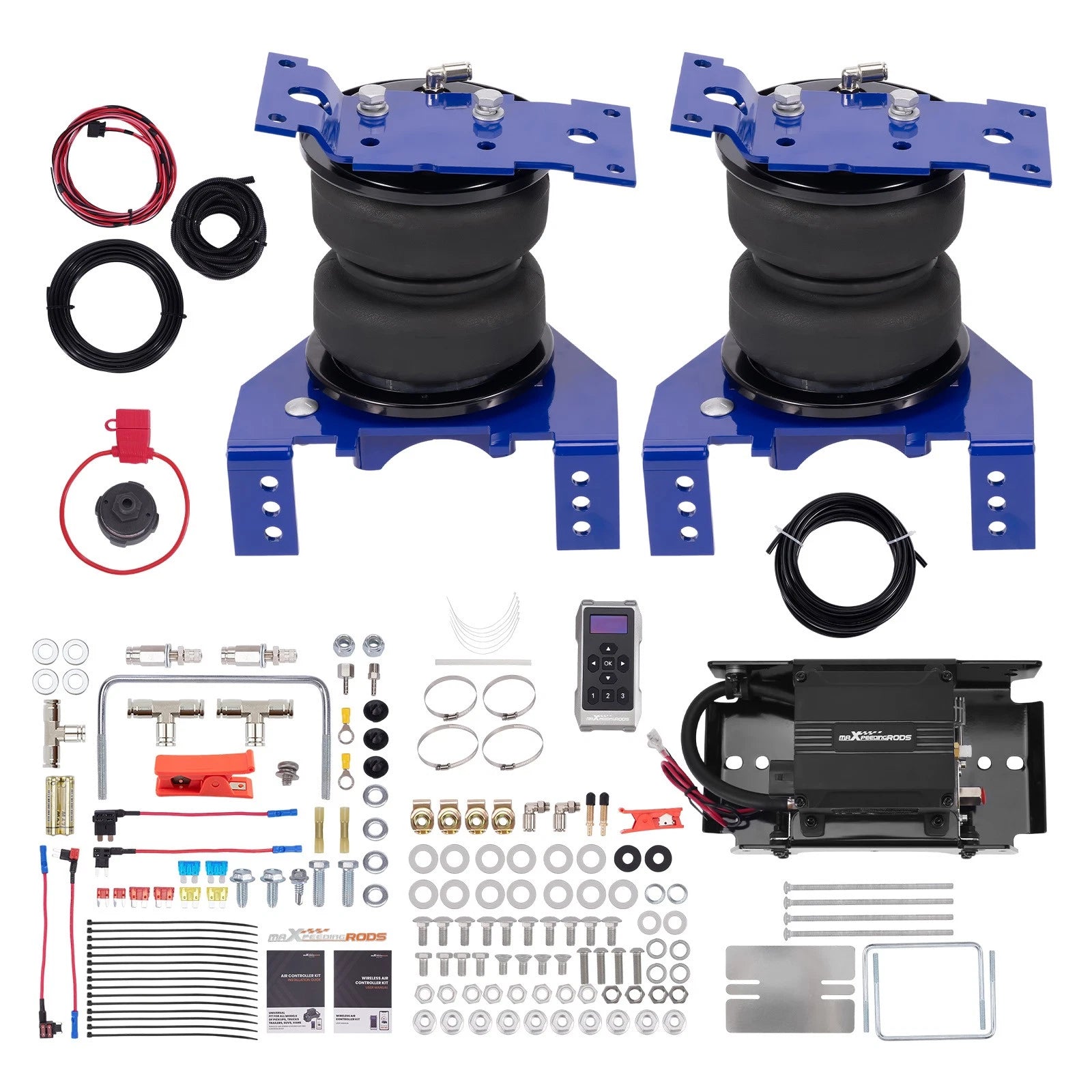 Wireless Compressor Kit + Air Springs for Ford F-250 Super Duty (2020–2022)