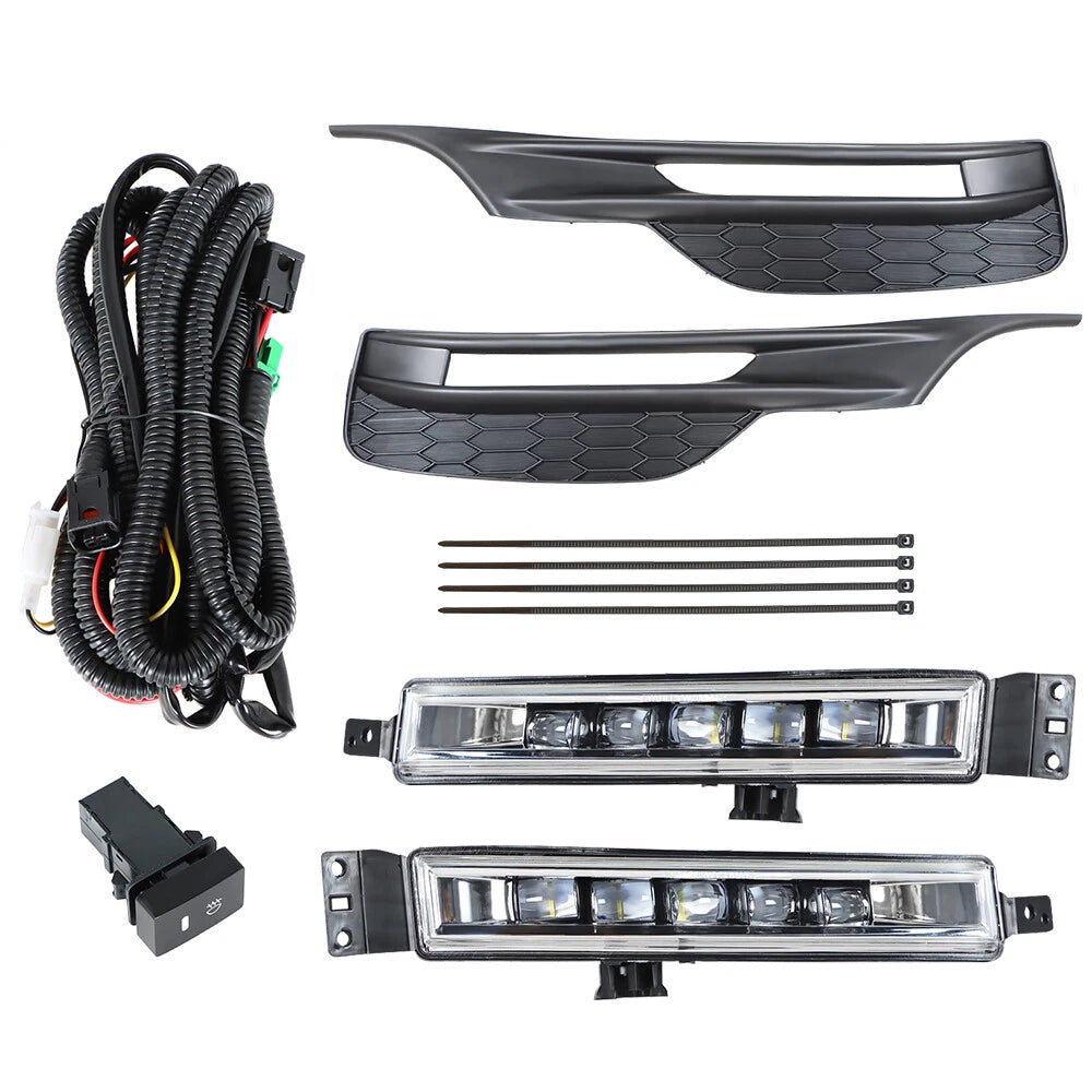 Fog Lights Kit with Bezel for Honda Accord Sedan (2016–2017)