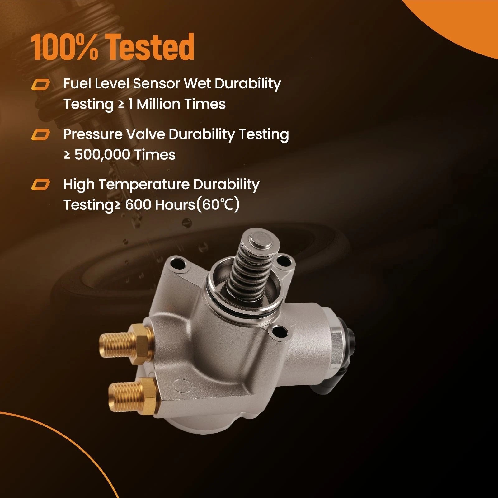 High Pressure Fuel Pump for Porsche Cayenne 3.6L V6 (2012–2017) 95511031600