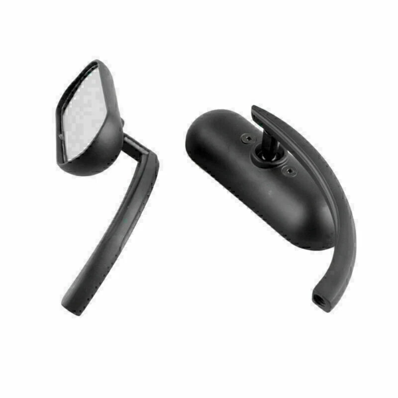 Pair of 8mm/10mm Motorcycle Handlebar Side Rearview Mirrors for Chopper Cruiser