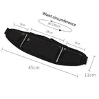 Lightweight Waist Pack Belt Bag for Outdoor Travel Sports Running Hiking