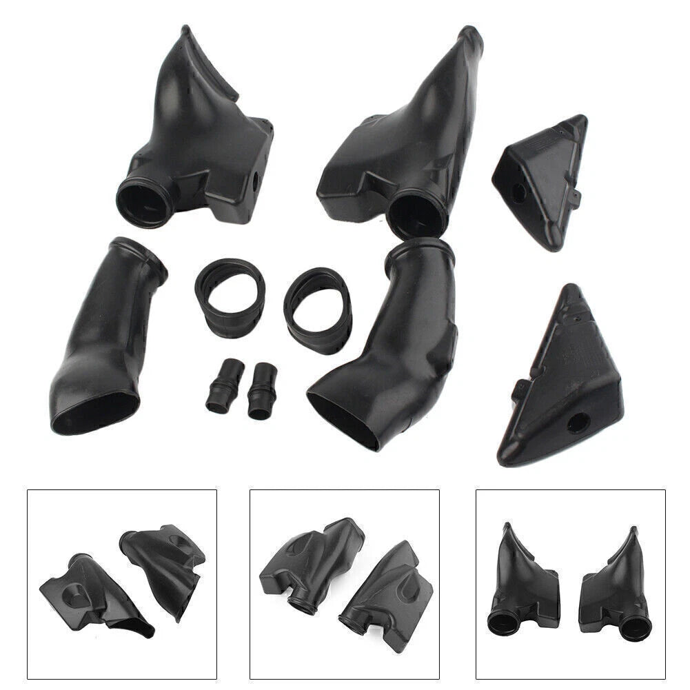 2pcs Ram Air Intake Tube Duct Cover Set for Honda CBR600RR (2003–2004)