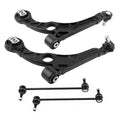 2X Front Lower Control Arms + Sway Bars Assembly for Dodge Dart (2013–2016)