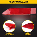 Left Driver Side Rear Bumper Reflector Lights for Honda CR-V (2007-2009)