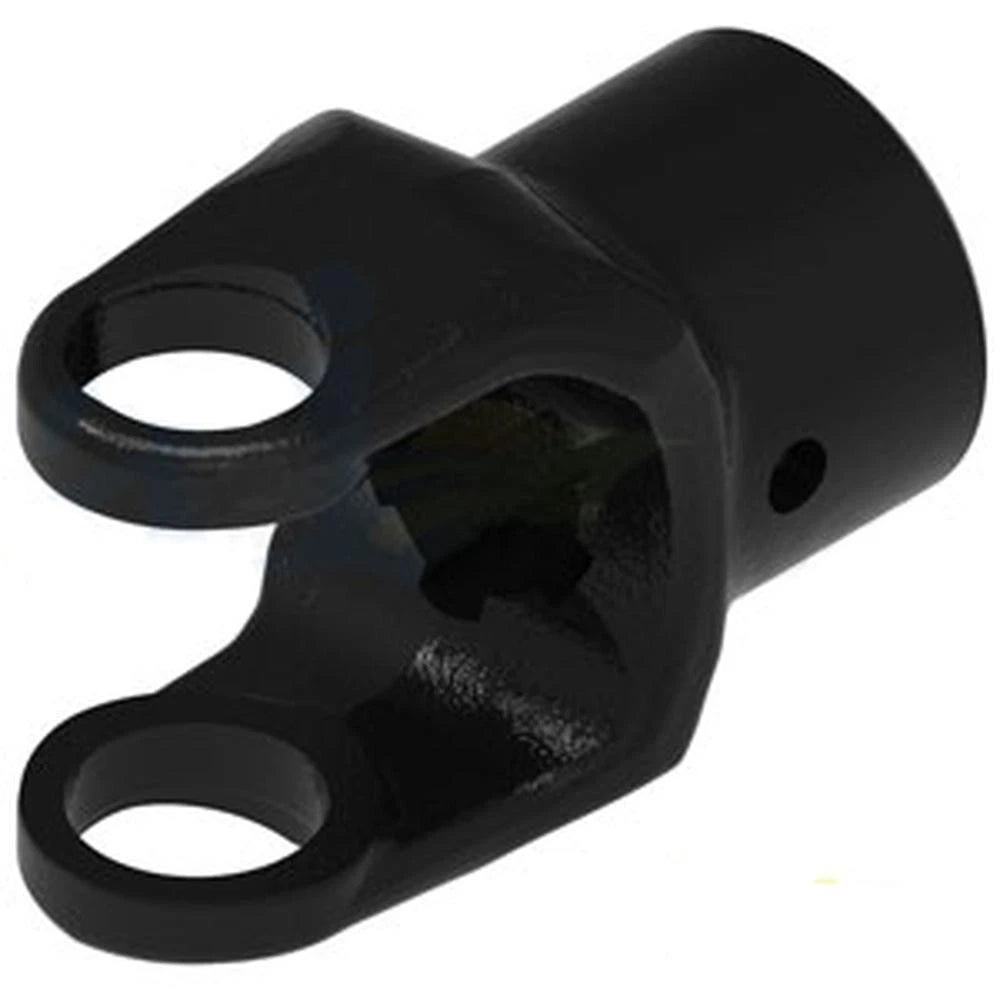 Spline Bore Implement Yoke for A-801-0606-AI (w/ 1/4" Pin Hole)