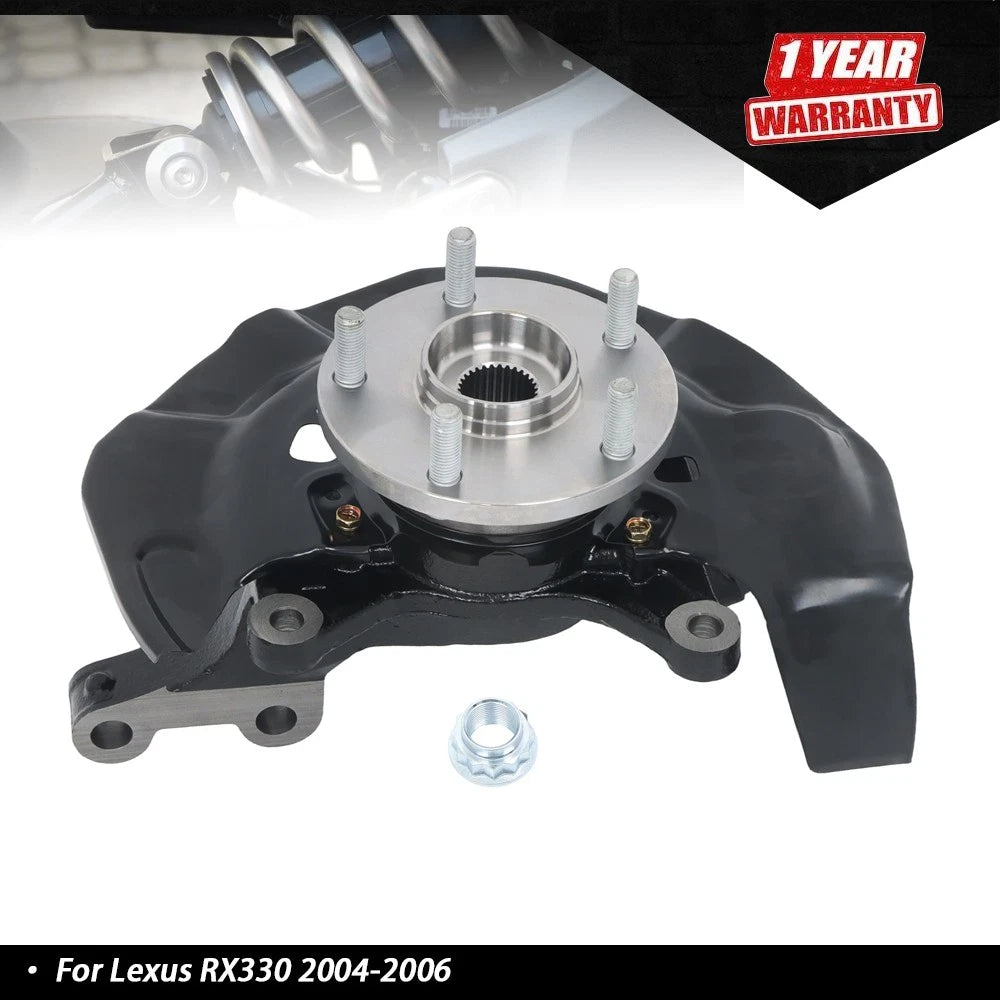 Front Left Steering Knuckle & Wheel Bearing Hub for Lexus RX330 (2004–2006)