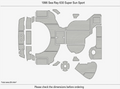 EVA Pad Flooring Mat for Sea Ray 630 Super Sun Sport (1996)