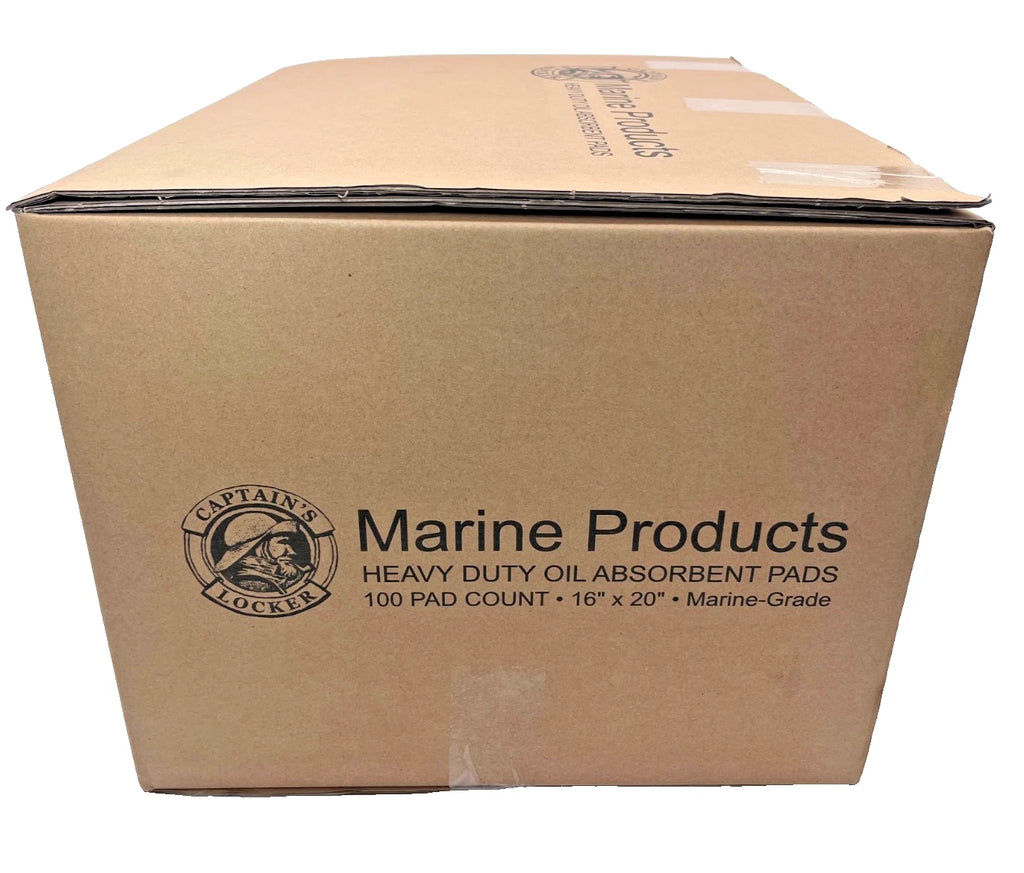 Oil Absorbent Pads 15"x20" for Marine Applications