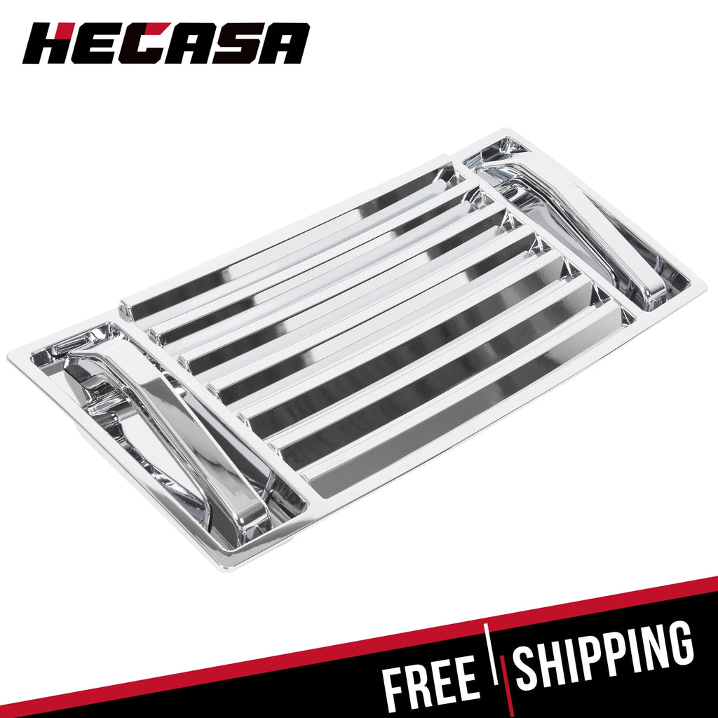 Chrome Hood Deck Vent Cover for Hummer H2 (2003-2009)
