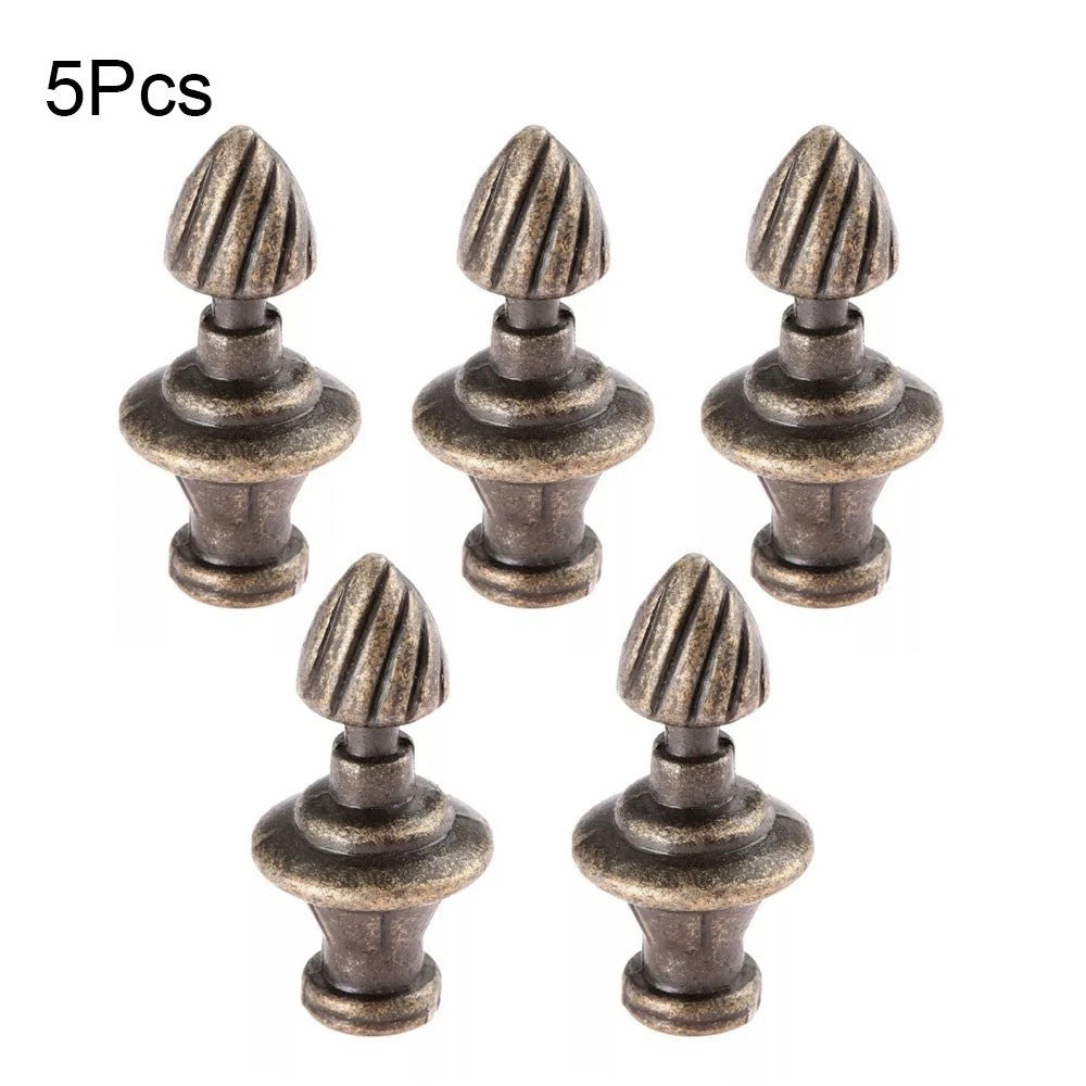 5Pcs Antique Bronze Drawer Knob Pull Handle for Jewelry Box