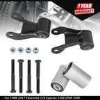 Rear Leaf Spring Shackle Repair Kit for Chevy C/K Express 1500 2500 3500 (1988–2017)