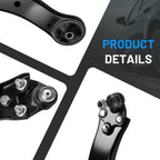 Front Lower Control Arms with Ball Joints Pair for Toyota Corolla (2014-2019)
