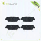 Rear Low Dust Metallic Brake Pads for Hyundai Accent (2012–2017)