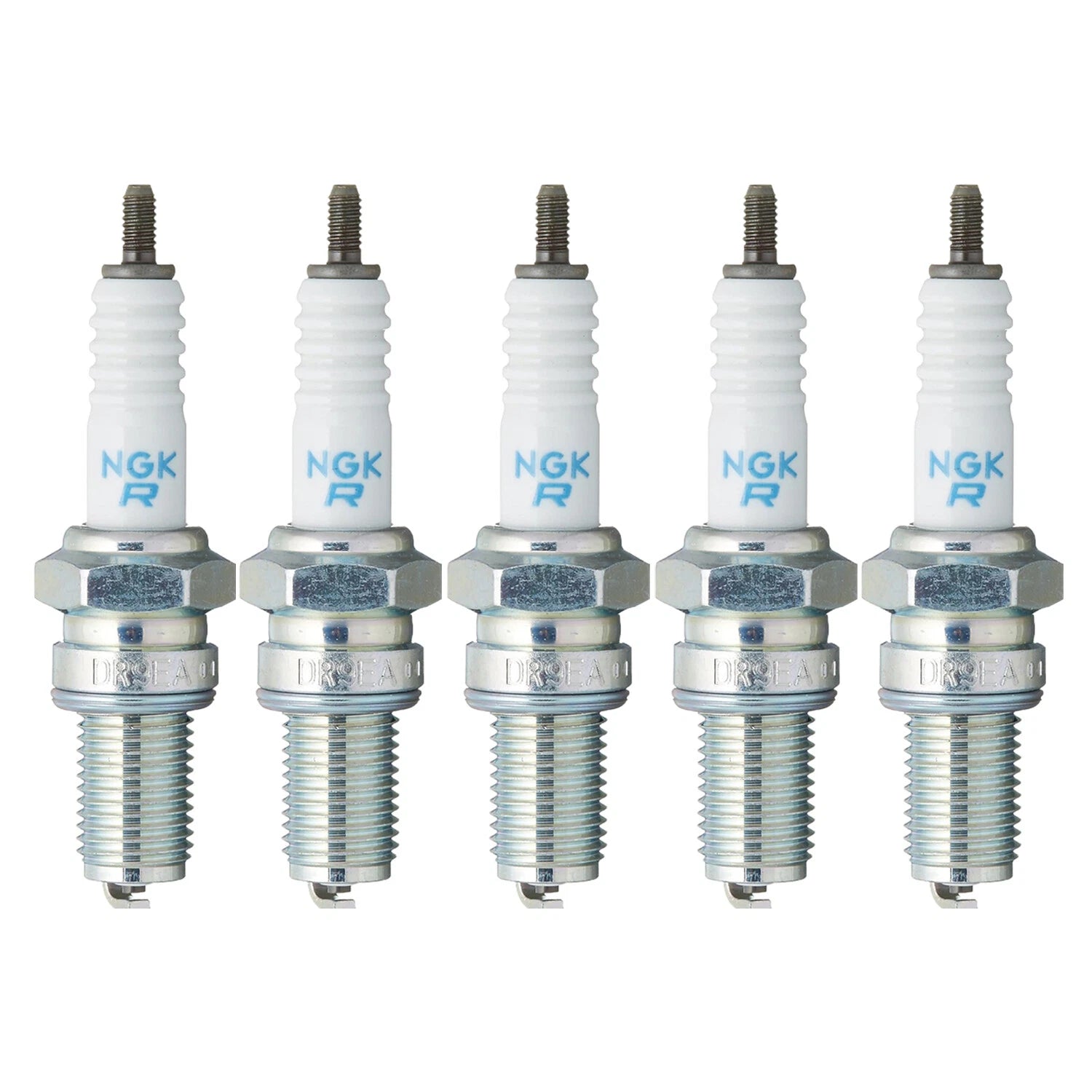 Set of 5 NGK Laser Iridium Spark Plugs for Colorado Canyon H3 i-350 (2004–2012)