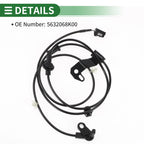 ABS Wheel Speed Sensor No. 5632068K00 for Suzuki Alto V (2008–2014)
