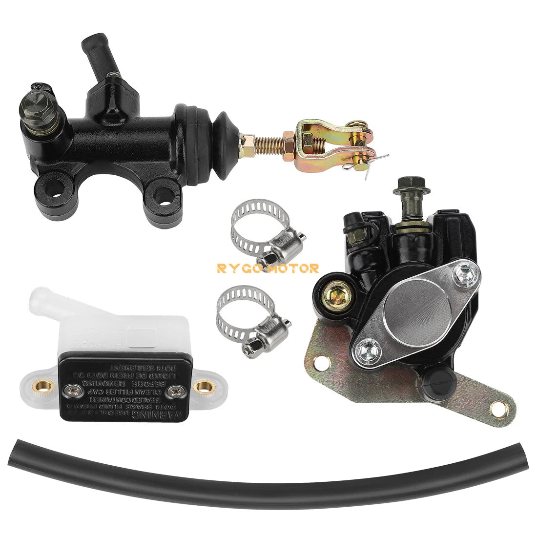 Rear Brake Caliper & Master Cylinder Assy for Honda ATC200X (1983–1985)