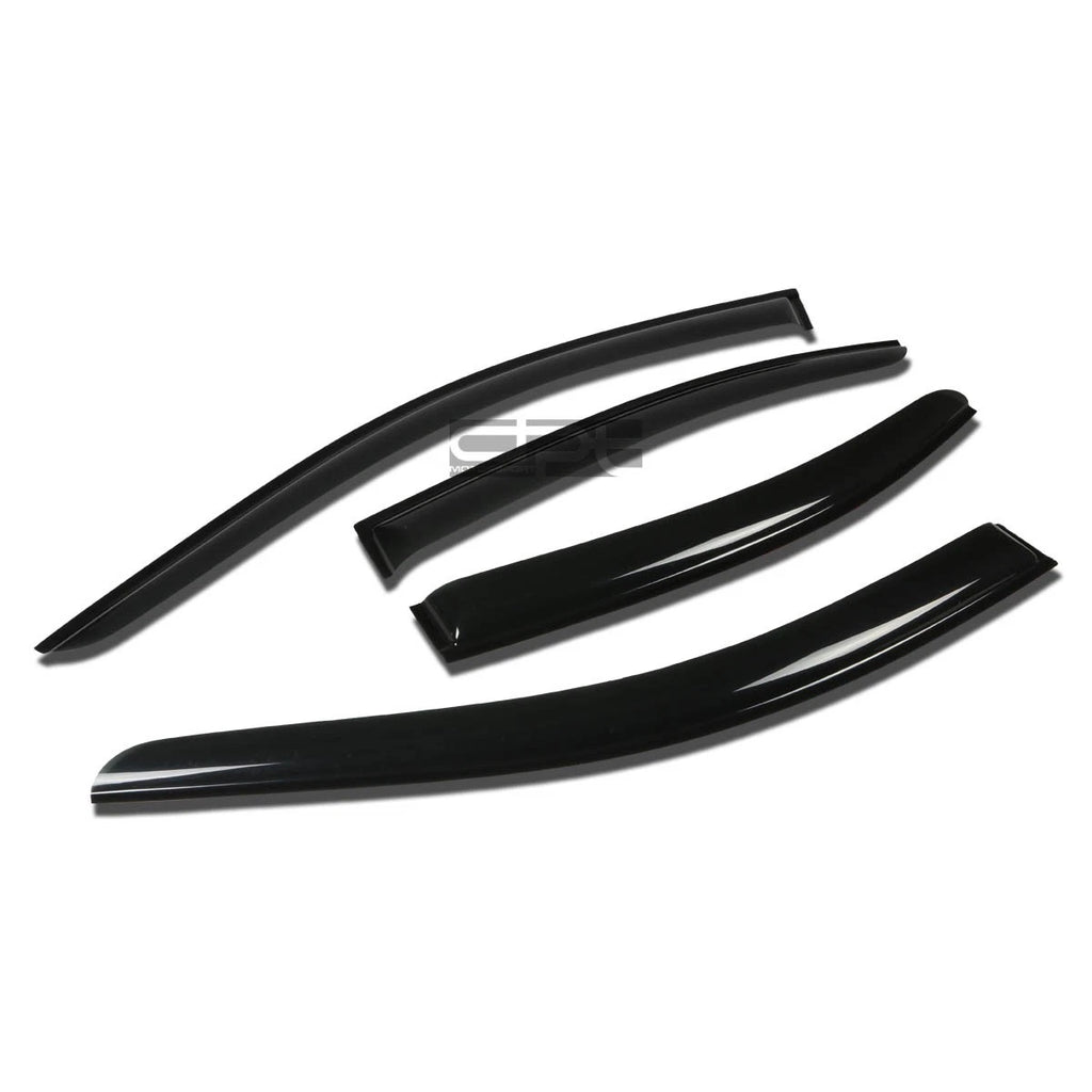 Side Window Visor/Wind Deflector for Nissan Maxima (2009–2014) - Smoke Tint
