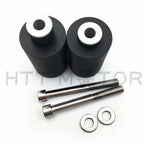 Frame Sliders for Suzuki GSXR1000 (2007–2008) - Black Crash Protectors