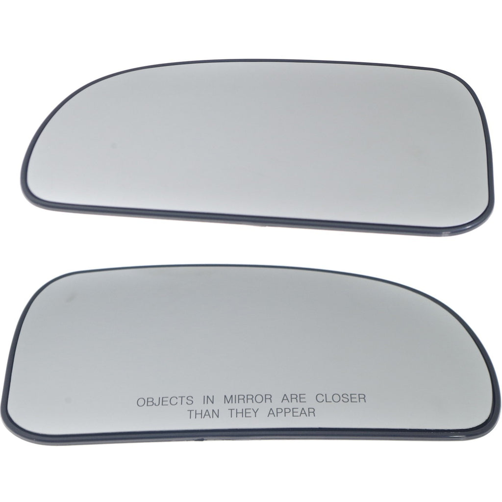 Mirror Glass Set of 2 for Chevy Trailblazer (Driver & Passenger Side)