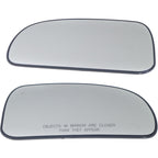 Mirror Glass Set of 2 for Chevy Trailblazer (Driver & Passenger Side)