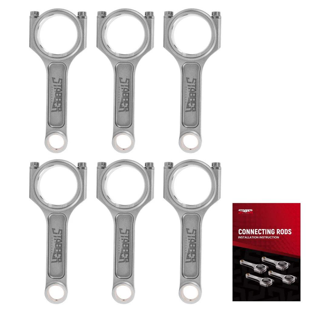 Set of 6 Engine Connecting Rods for BMW 740i G11 G12 (2020–Present) B58 3.0T