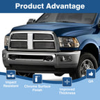 Chrome Steel Front Bumper for Dodge Ram 2500 3500 (2011–2018)