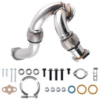 Turbo Up-Pipe Y-Pipe for Ford 6.0L (2003-2007) Stainless Steel