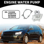 Water Pump with Gasket for Chevrolet Cruze (2012–2020) No. 1334268/97287175
