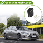 Gear Shift Knob Cover for Lexus NX300 (2014–2021) Black Beige Faux Leather